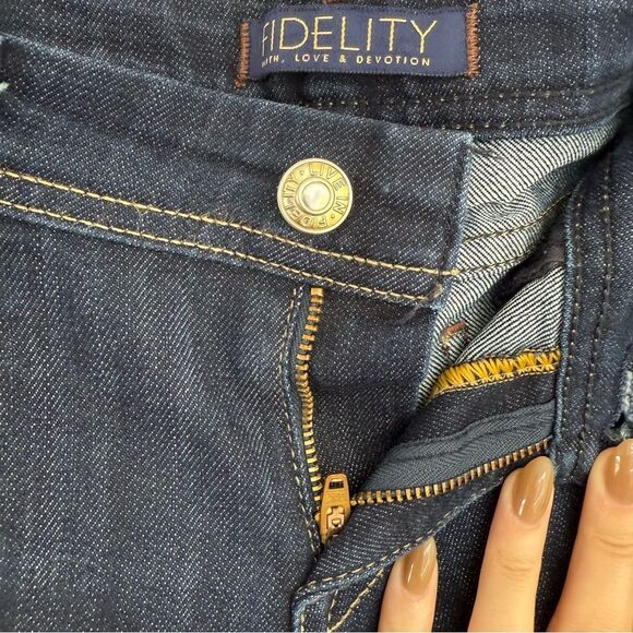 FIDELITY DENIM | Dark Blue Skinny Jean - Picture 4 of 14